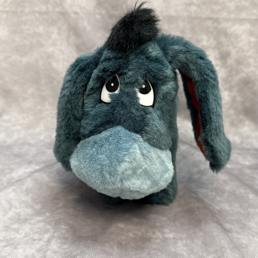 Vintage Eeyore GUND Sears Disney Winnie The Pooh Plush Stuffed Animal Dark Blue